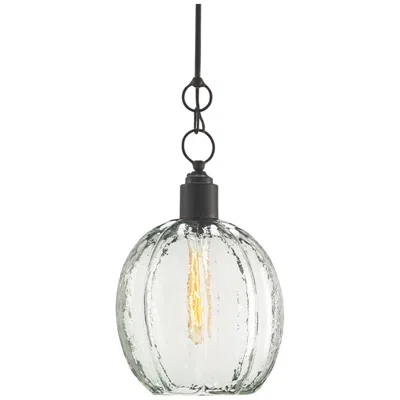 Currey & Company Currey And Company Aquaterra 10" Wide Old Iron Mini Pendant