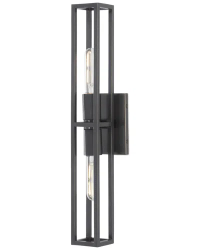 Currey & Company Bergen Bronze 2-light Wall Sconce