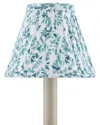 Currey & Company Block Print Pleated Chandelier Shade