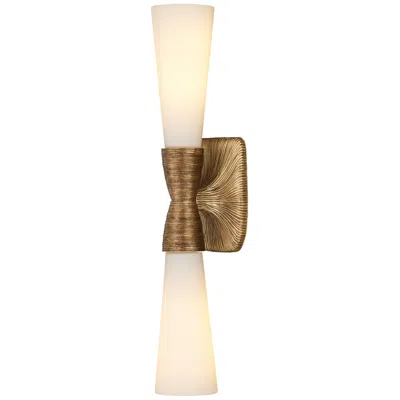 Currey & Company Burrows Brass Bath 2-li In Neutral