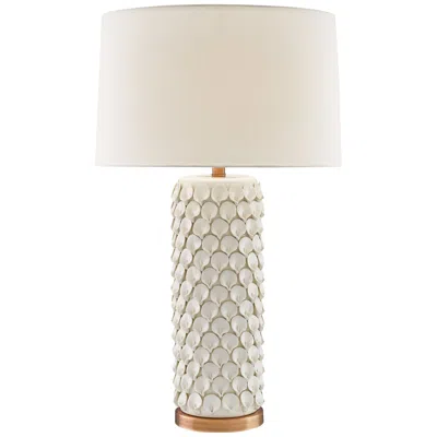 Currey & Company Currey And Company Calla Lily Cream Ceramic Table Lamp