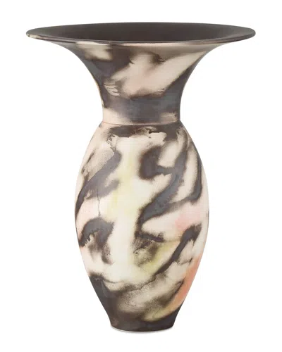 Currey & Company Celestial Large Vase In Brown