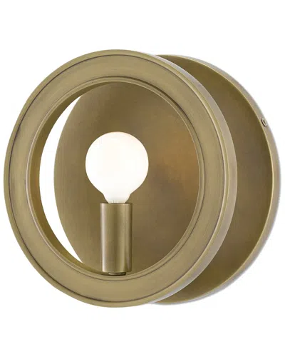 Currey & Company Chaplet Brass Wall Sconce