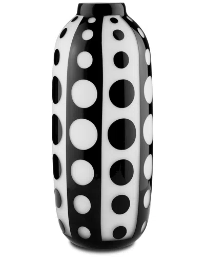 Currey & Company Cicero Large Vase In Black