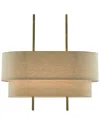Currey & Company Combermere Rectangular Chandelier