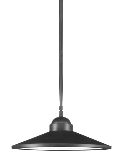Currey & Company Ditchley 18in Led 1-light Pendant In Black
