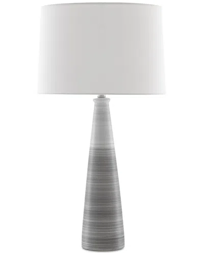 Currey & Company Forefront Table Lamp In White