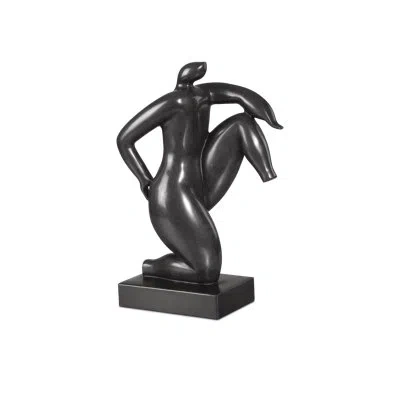 Currey & Company Greek People Figurines & Sculptures In Black
