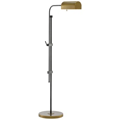Currey & Company Hearst 59 1/2" Bronze And Brass Floor Lamp