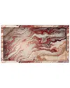 Currey & Company Interstellar Rectangular Tray In Brown