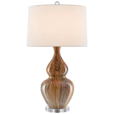 Currey & Company Kolor 31" Earth And Brown Ceramic Table Lamp