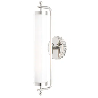 Currey & Company Latimer Nickel 1-light Wall Sconce