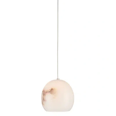 Currey & Company Lazio 1 - Light Single Pendant In Brass