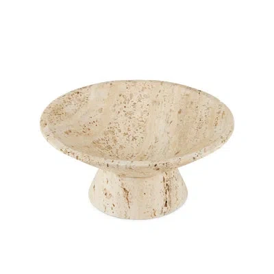 Currey & Company Lubo Stoneware Decorative Bowl In Animal Print
