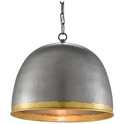 Currey & Company Matute 17" Pewter 1-light Pendant