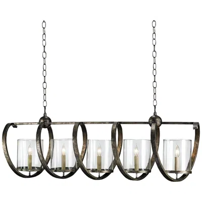 Currey & Company Maximus 47" Wide Bronze Chandelier