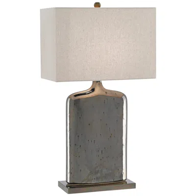 Currey & Company Musing 32 1/2" Metallic Bronze Ceramic Table Lamp