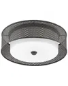 Currey & Company Notte Flush Mount In White