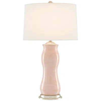 Currey & Company Ondine Blush Terracotta Table Lamp