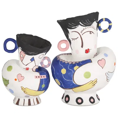 Currey & Company Set Of 2 Osamu Objects In Multi