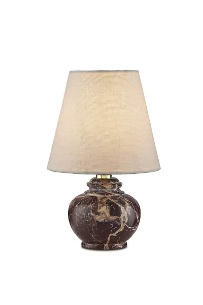 Currey & Company Piccolo Mini Table Lamp In Brown