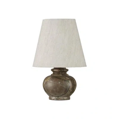 Currey & Company Piccolo Mini Table Lamp In Natural Green