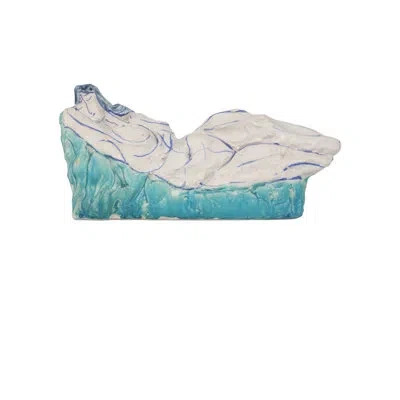 Currey & Company Reclining Nude Object In Blue