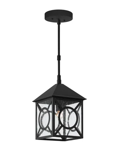Currey & Company Ripley Small Outdoor Lantern In Black