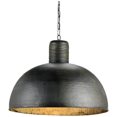Currey & Company Saga 28" Wide Dark Black Pendant Light