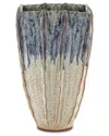 Currey & Company Sea Horizon Large Vase In White