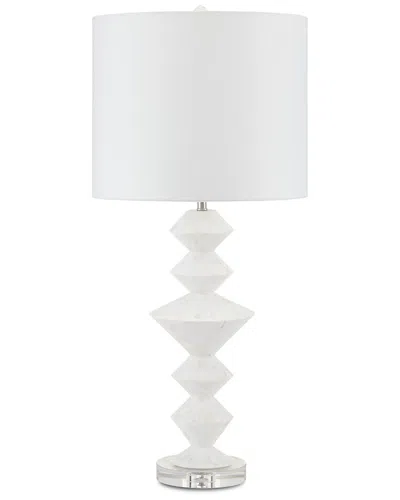 Currey & Company Sheba Table Lamp In White