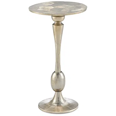Currey & Company Talia Champagne Accent Table