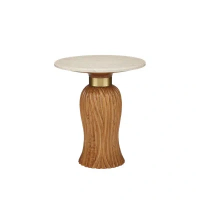 Currey & Company Tassel Entry Table In Natural