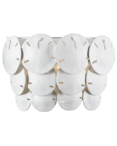 Currey & Company Tulum White 3-light Wall Sconce