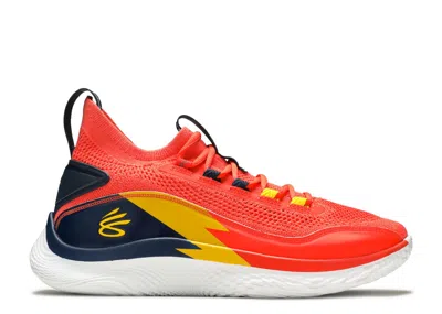 Curry Brand Curry Flow 8 'we Believe' In Orange