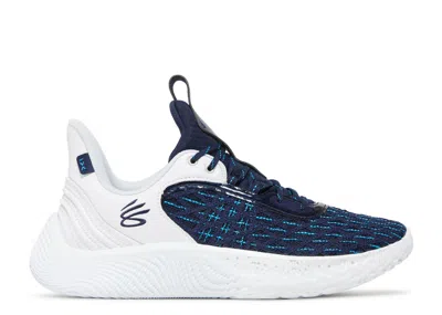Curry Brand Curry Flow 9 Team 'white Midnight Navy' In Blue