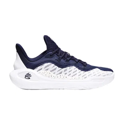 Pre-owned Curry Brand Curry Flow 11 Tb 'white Midnight Navy' In Blue