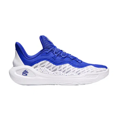 Pre-owned Curry Brand Curry Flow 11 Tb 'white Team Royal' In Blue