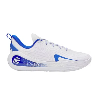 Pre-owned Curry Brand Curry Flow 12 Team 'white Team Royal' | Men's Size 8