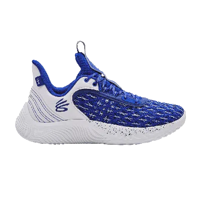 Pre-owned Curry Brand Curry Flow 9 Team 'white Royal' In Blue