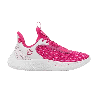 Pre-owned Curry Brand Curry Flow 9 Team 'white Tropic Pink'