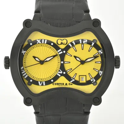 Pre-owned Curtis & Co. Stainless Steel Wristwatch () In Multi