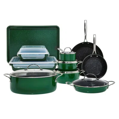 Curtis Stone 17-piece All-purpose Cookware Set Refurbished