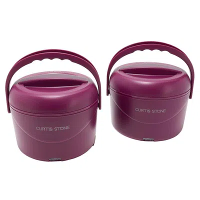 Curtis Stone 2-pack 1.2-quart Portable Food Warmers Refurbished