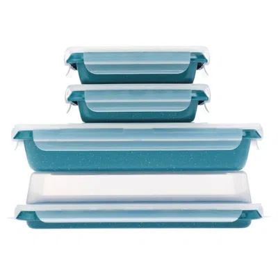 Curtis Stone 8-piece Dura-bake And Bake, Roast And Store Set Refurbished