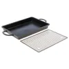 Curtis Stone Dura-pan+ 2-in-1 Baker/griddle Pan With Silicone Mat Refurbished