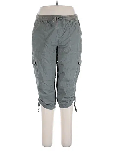 Pre-owned Curve Appeal Cargo Pants In Gray