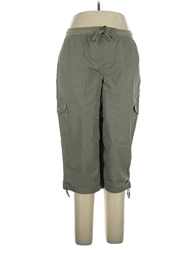 Pre-owned Curve Appeal Cargo Pants In Green