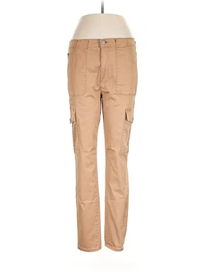 Pre-owned Curve Appeal Cargo Pants In Tan