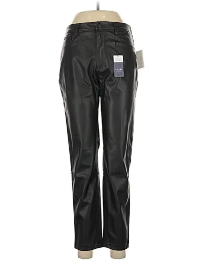 Curve Appeal Casual Pants In Black